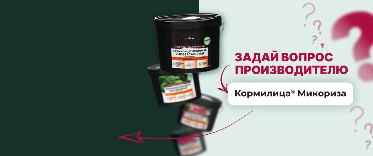 Кормилица Микориза - ждем ваши вопросы!